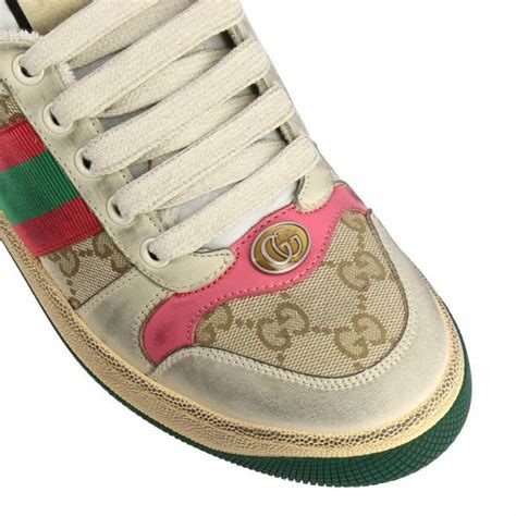 gucci sneaker damen rosa|scarpe donna gucci firmate.